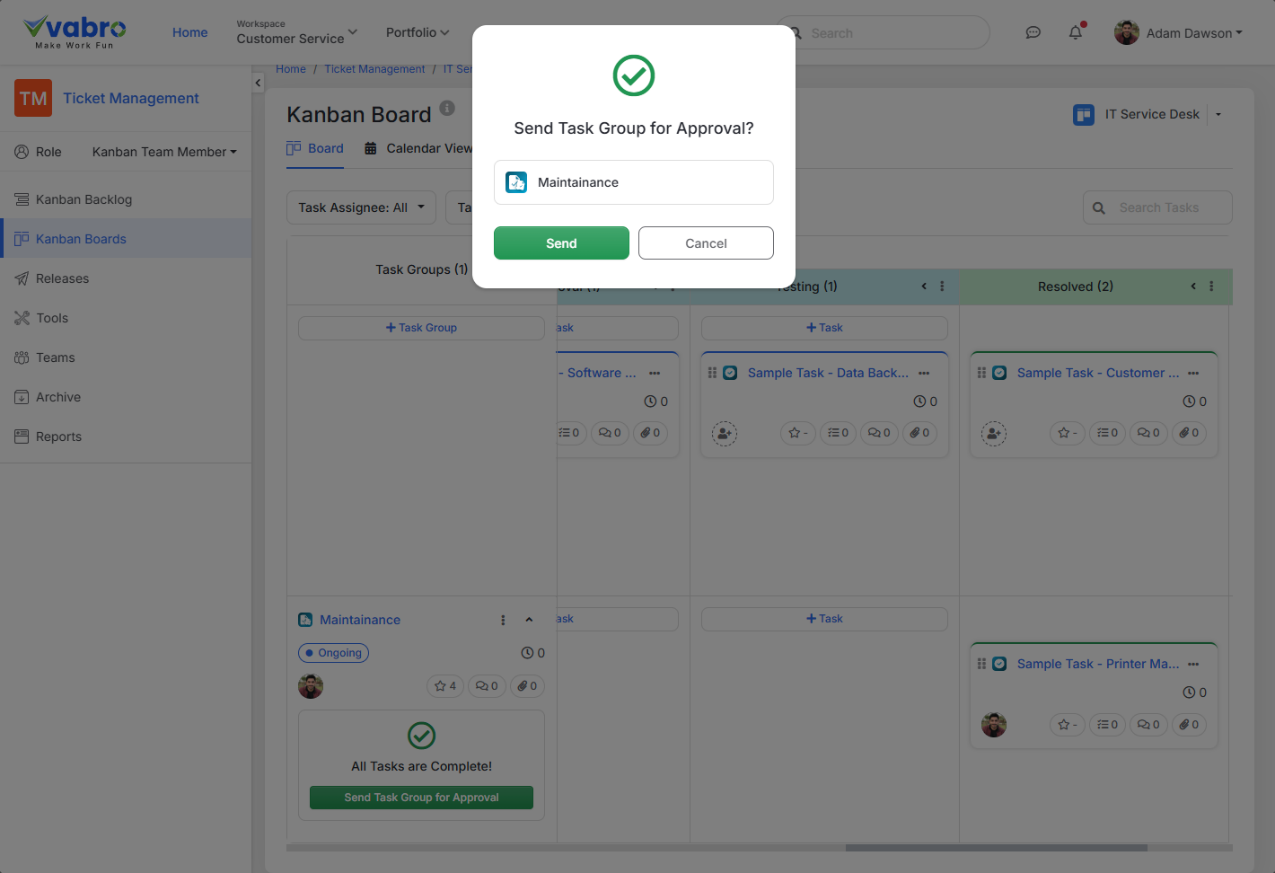 Review and Approval Process