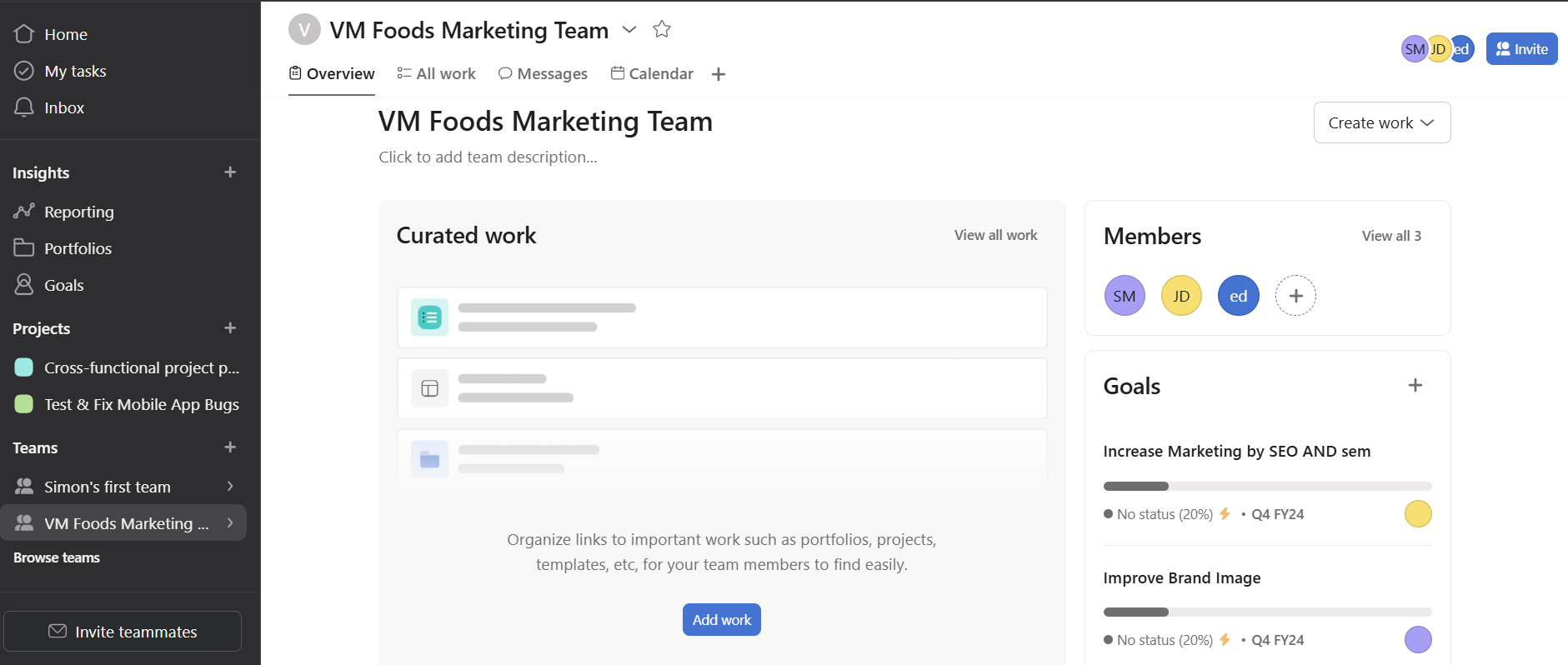Setup Kanban Organization
