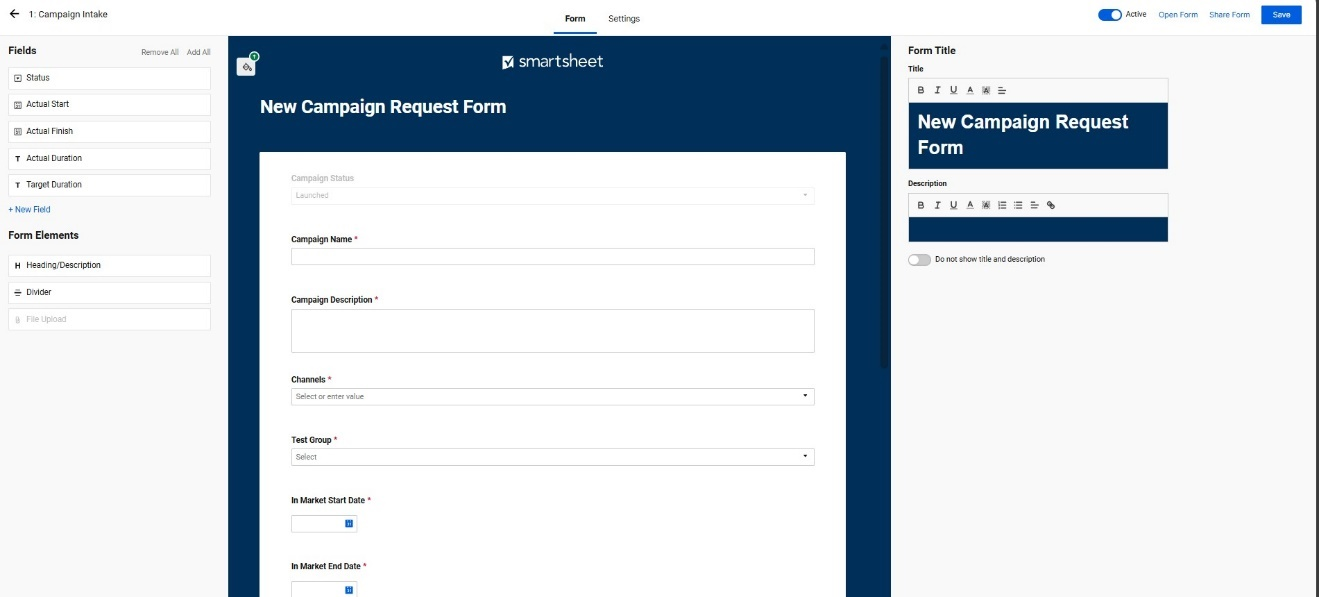 Forms used in Kanban