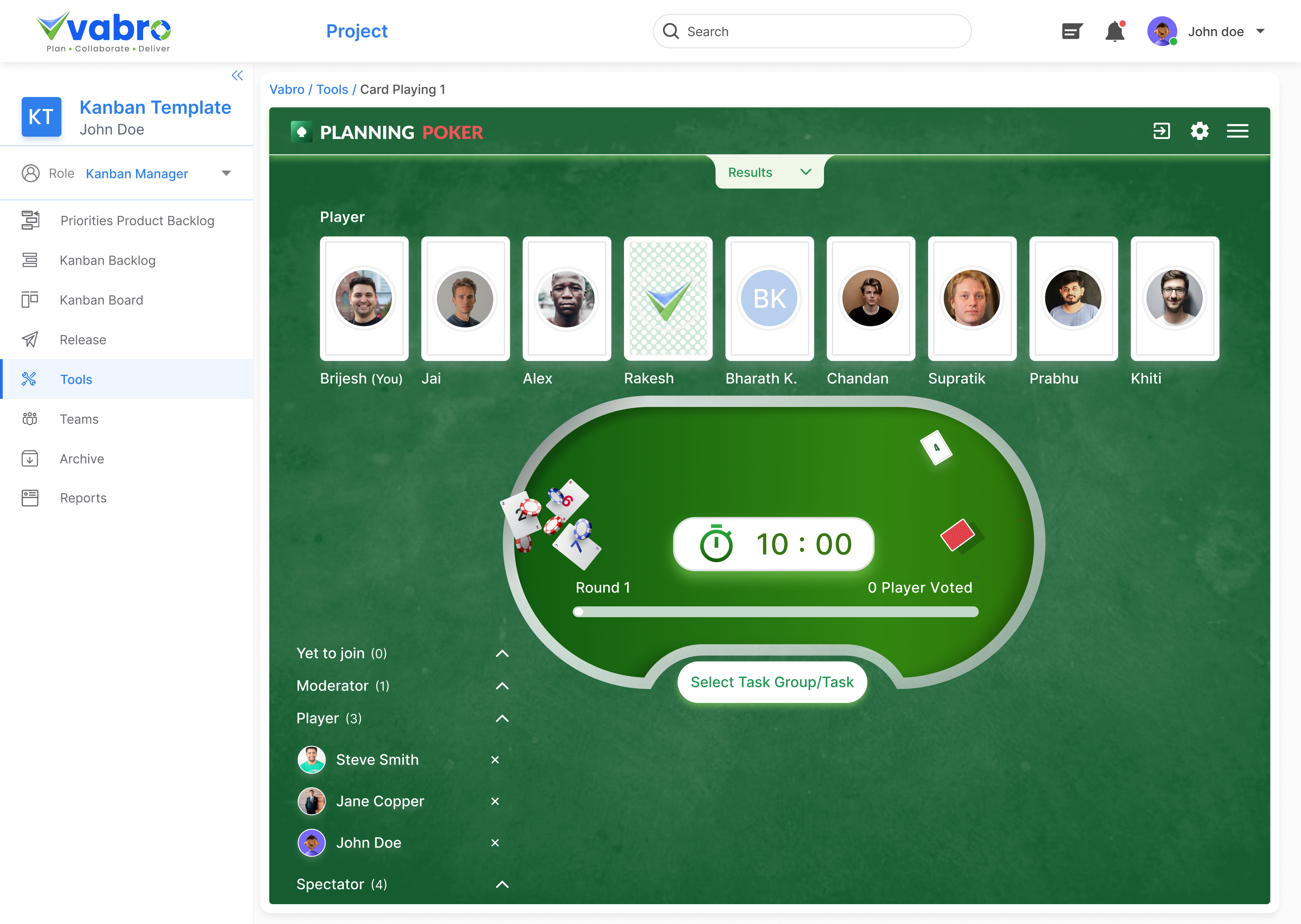 Planning Poker Technique